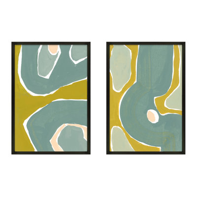 Gandia "Green on Green" 2-Piece Painting Set