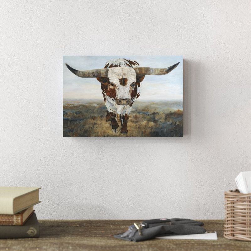 Ramblin 'On II par Kathy Winkler - peinture sur toile tendue, H 8 po x l 12 po
