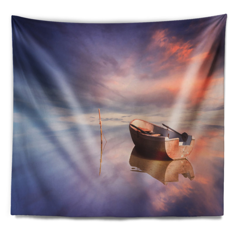 Polyester Tapestry, 78" H x 92" W