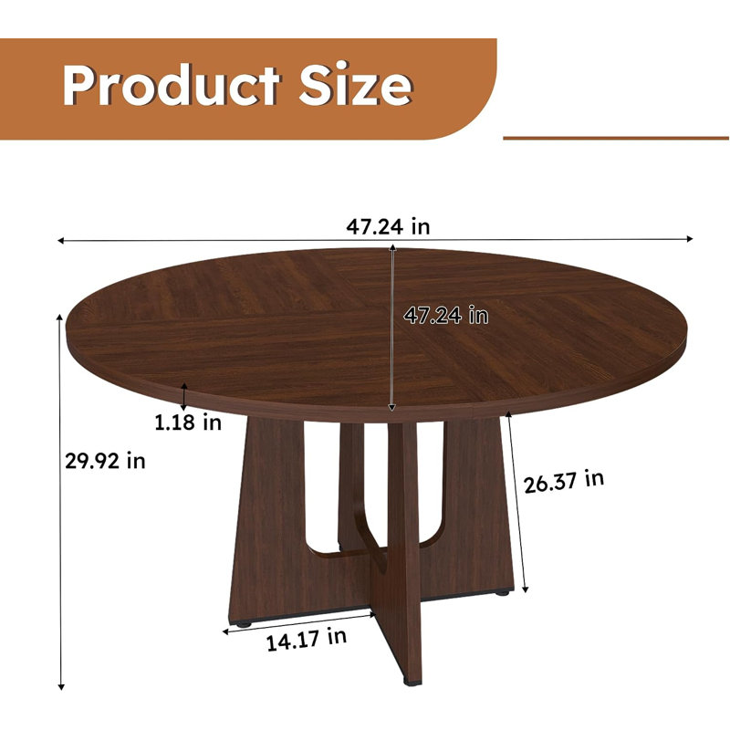 Dining Table, Walnut