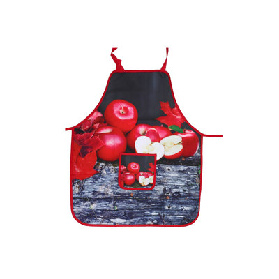 No Pattern Bib Apron