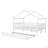 Zhayne Wooden House Bed with Trundle-1451600451-1451600449