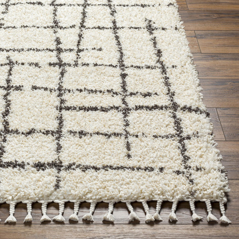 Abstract Indoor Rug, Rectangle 9'2" x 12'