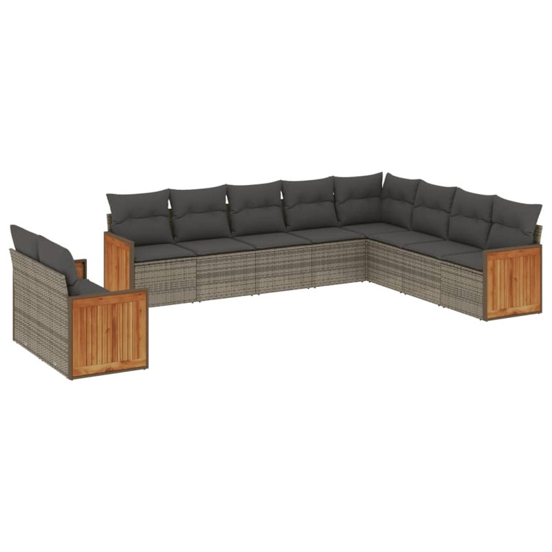 Ensemble de canapé de jardin Vidaxl