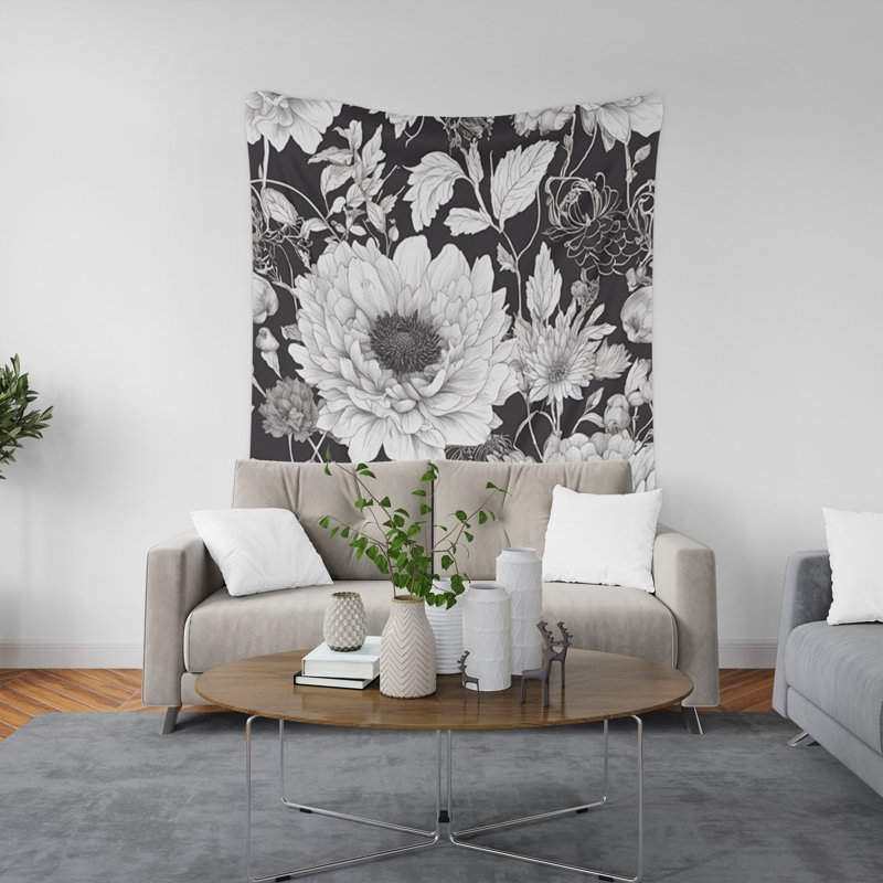 Tapisserie murale, H 88 po x l 104 po