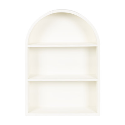 Arcott Wood Arched Wall Storage Shelf