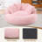 Wingback Bean Bag Chair – Corduroy, 350 lbs, Compression-Molded Foam-1082824781