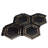 Gyre 4" x 5" Natural Stone Honeycomb Mosaic Wall & Floor Tile-36528349