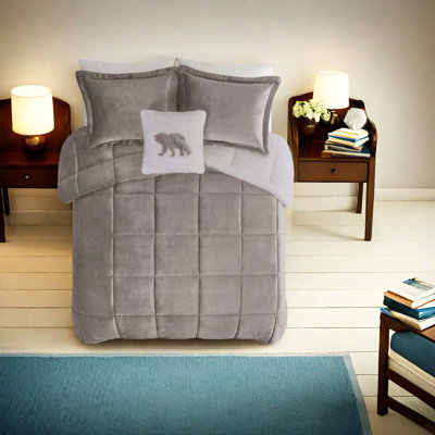 Ensembles de literie hypoallergéniques confortables, polyester ultra-doux, style rustique, sanctuaire de chambre à coucher