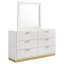 Miroir pour commode Laubach-106927759