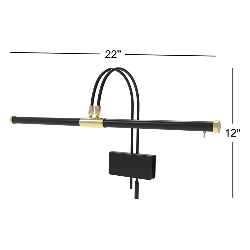 Metal Piano Lamp