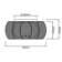 Algonac Glass Flush Mount