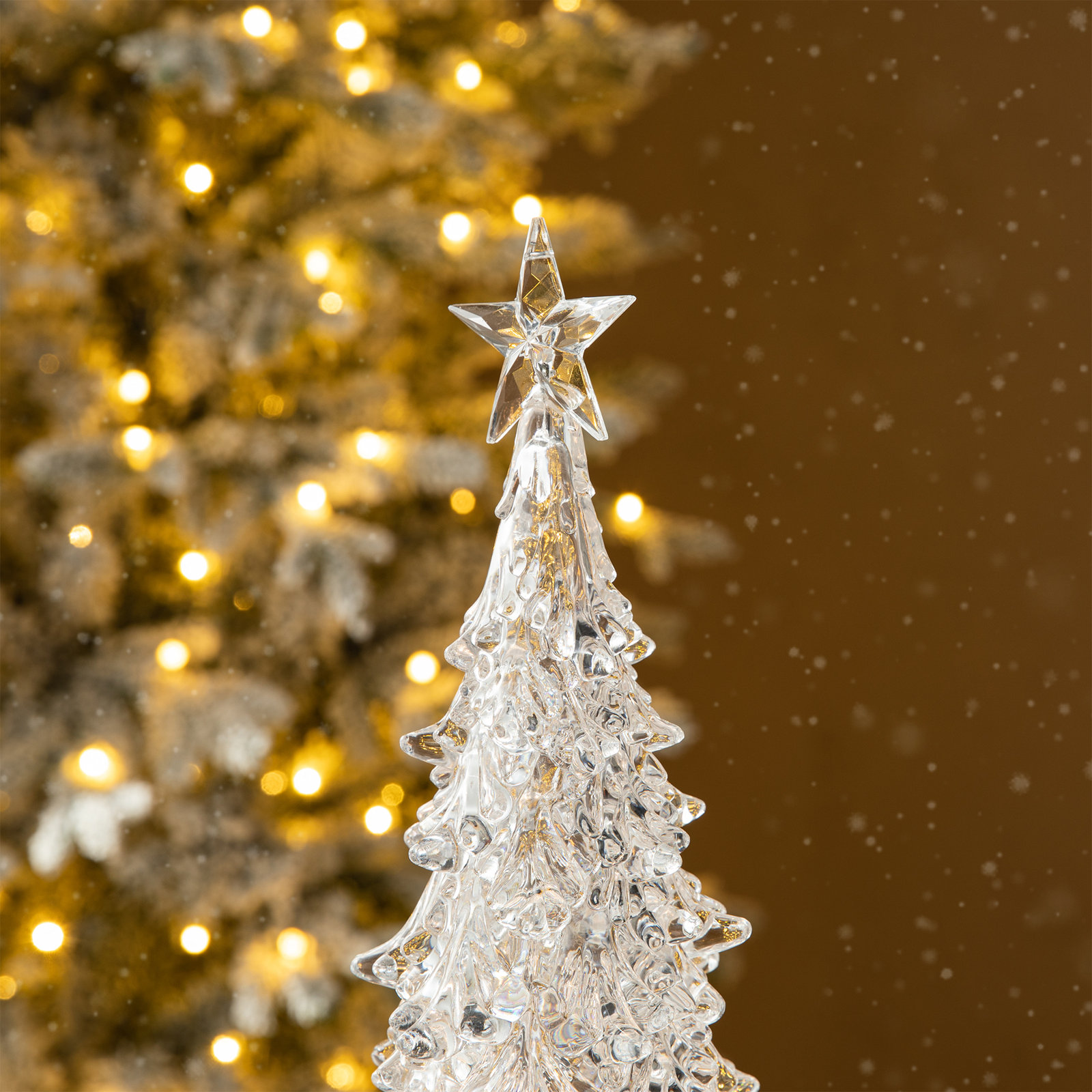 Lighted Rotating Tabletop Christmas Tree