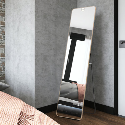 Rectangle Freestanding Full Length Mirror