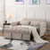 Nangle 53" Wide Modern Upholstery Reclining Sleeper Sofa With Adjustable Backrest