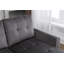 77 Inch Reversible Sectional Storage Sleeper Sofa Bed-121051680