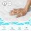 Matelas hybride en gel de refroidissement moyen 8 po / 10 po / 12 po, ressorts ensachés dans une boîte, certifié OEKO-TEX®-2010201917-2010201915