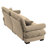 93.7" Velvet Upholstered Sofa-1713717430