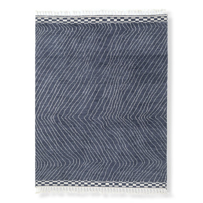 Wool Abstract Area Rug