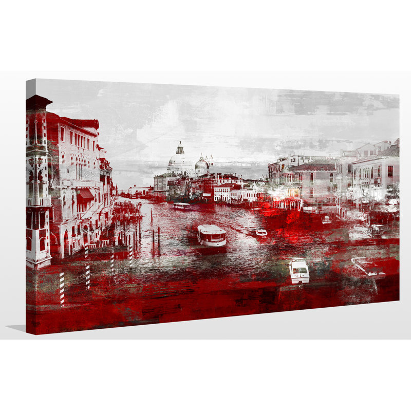 Venise, Italie II - impression sur toile, H 36 po x l 60 po