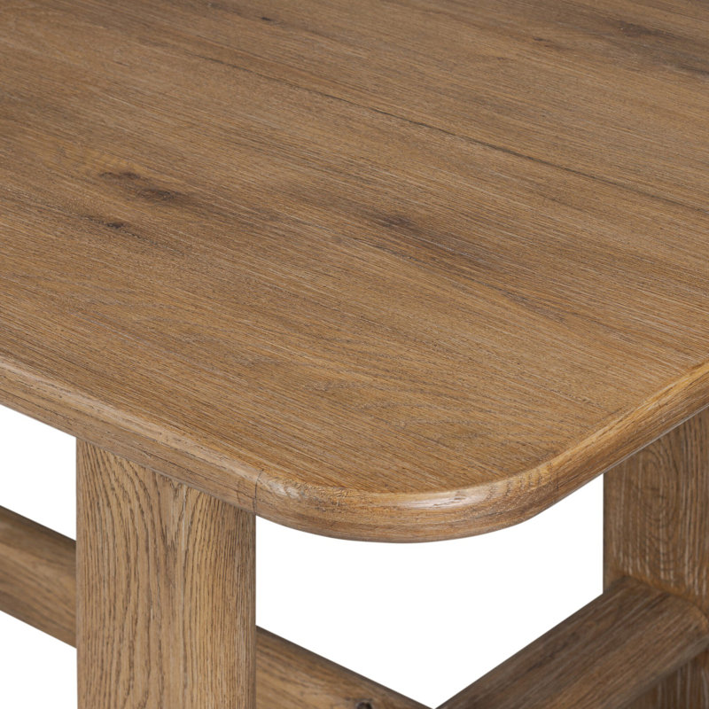 Bramwell Dining Table 118"-Weathered Oak
