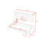 Lit escamotable avec tablettes et lumière DEL Murphy-474378446