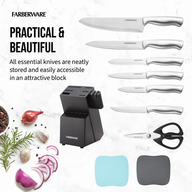 Farberware 15-pc. Knife Block Set