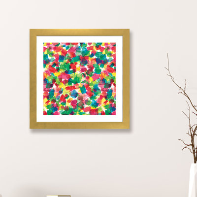 «Spring Colors Multicolored» par Ninola Design - reproduction d'art