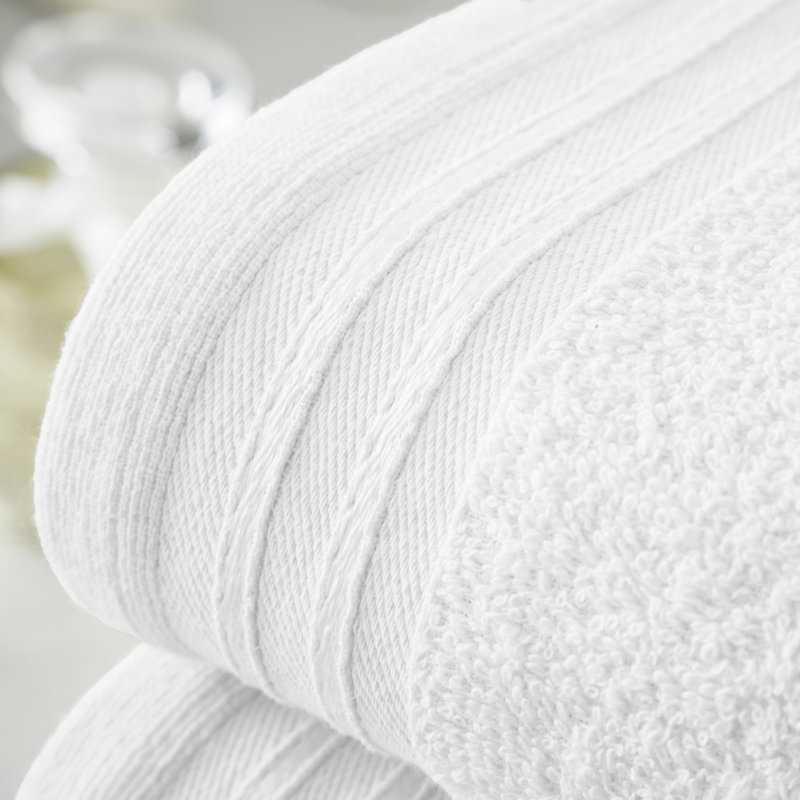 Lazayah Midweight Bath Sheet, White