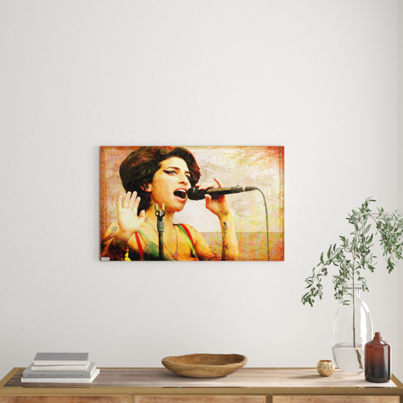 Graphic Art Print on Canvas, 80cm H x 120cm W x 2cm D