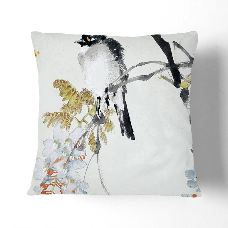 Floral Square Cushion, 55 x 55 cm
