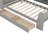 Daybed With Shelves, Drawers And Built-In Charging Station-366929737