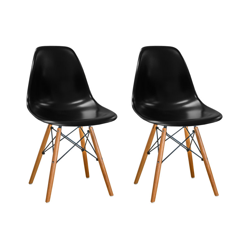 Chaise d'appoint Moller, Noir