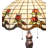 33" High Roseborder Table Lamp-1820531780-1820531779