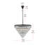 Lustre rond 36 pouces Iva-1998820949