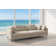 Veda 118" Square Arm Sofa with Reversible Cushions