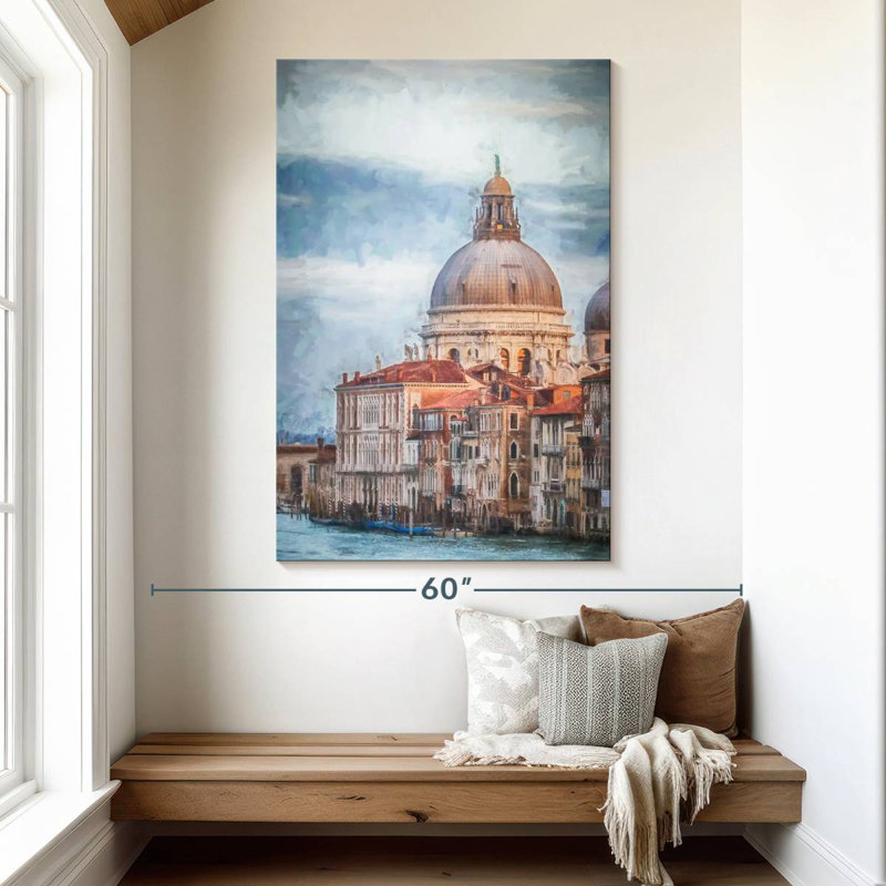 Aime Grand Canal and Sta. Maria Della Salute, H 51 po x l 34 po