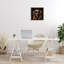 "Élégant chien sur toile encadrée noire" par Roozbeh Bahramali-1907341843-1907341838