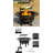 36" 3-in-1 Fire Pit with Grill Lid Poker Charcoal