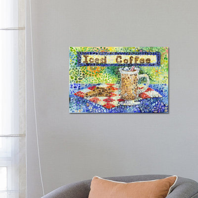 Iced Coffee 1 Piece Wrapped Canvas Painting