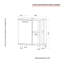 Inas 60 mm Single Double Bathroom Vanity Base