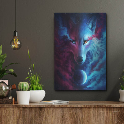 "Where Light and Dark Meet" par JoJoes, art sur métal