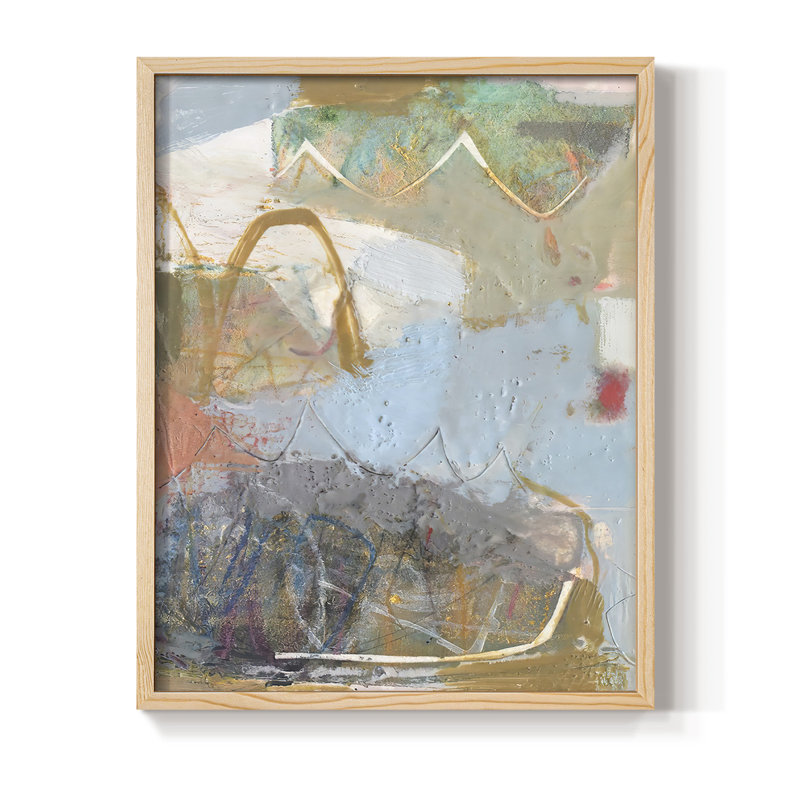 Minim I Framed Print - Solid Wood