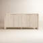 Ledro Wood 4Dr Buffet White Wash-2011186075