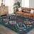 Washable Modern Area Rug Geometry Style Bohemian Rustic Geometric Easy-Cleaning Bedroom Kitchen Living Room Non Shedding Dining Nursery Farmhouse Rugs-410572391
