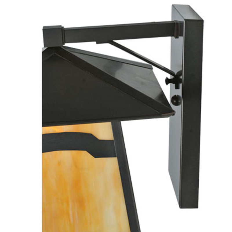 Outdoor Wall Lantern, 12" H x 11.5" W x 13.5" D
