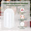 vidaXL Christmas Bauble Transparent-1492999671