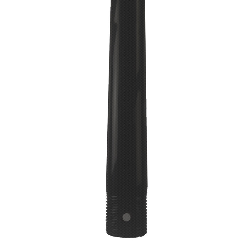 24-Inch Matte White Steel Ceiling Fan Extension Downrod