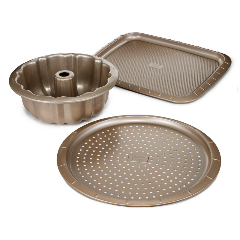 BergHOFF Balance 3Pc Non-stick Carbon Steel Specialty Bakeware Set