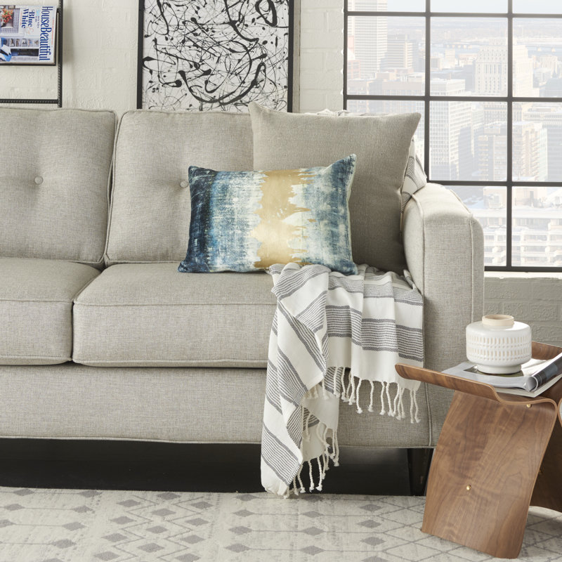 Rectangular Cotton Pillow Cover & Insert